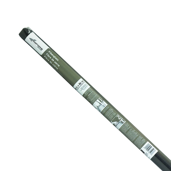Adfors Saint-Gobain ADFORS 48 in. W X 7 ft. L Charcoal Fiberglass Insect Screen Cloth FCS8561-M - main